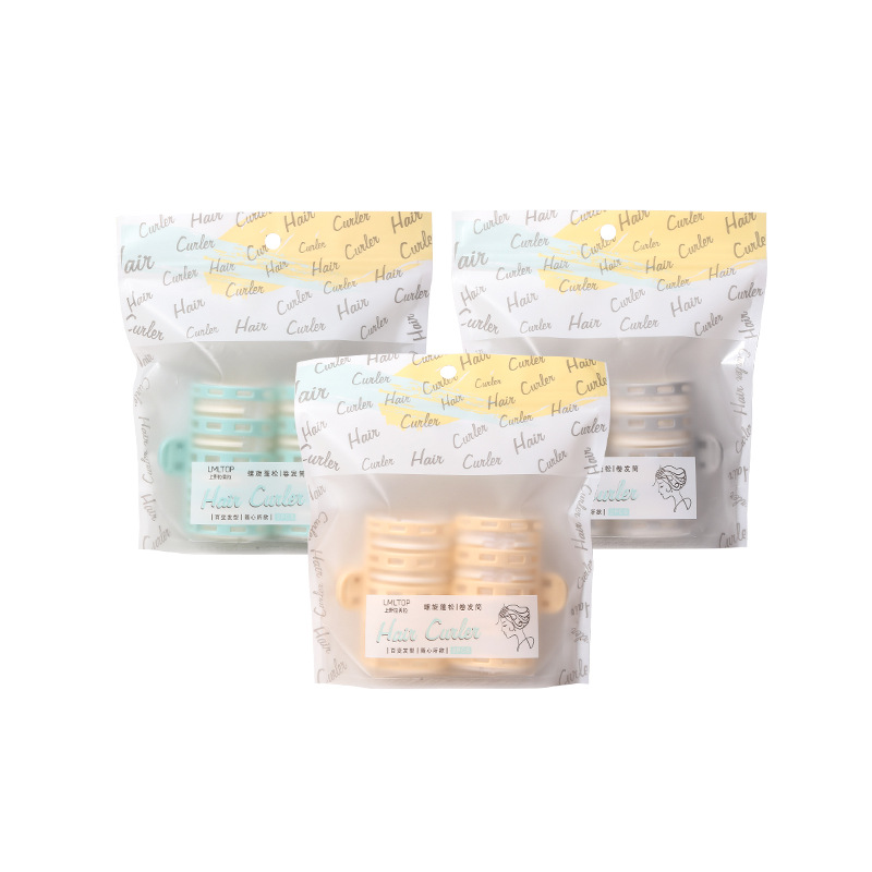 Rizadores de flequillo LMLTOP, muy vendidos, rizadores en espiral para un cabello esponjoso, pinzas autoadhesivas para el cabello C269