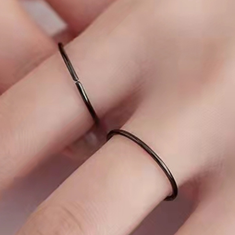 Japanese Style Simple Bracelet Set Rings Women u0027S Fashion Personality Ins Cold Style Little Fing