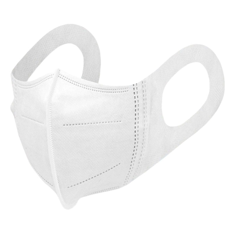 Disposable 3D Stereo Masks, Non-Individually Packaged, Black and White Elastic Ear Straps, Adult Dust-Proof, Breathable, Three-Layer Protective Masks