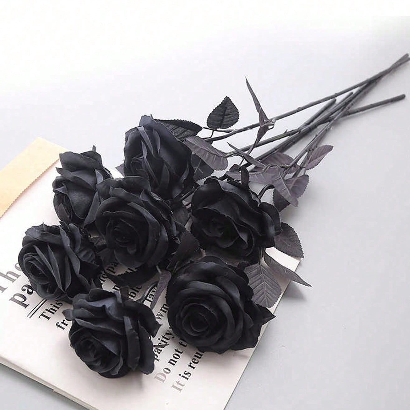 Flores transfronterizas de automóviles de seda colgante extra larga Begonia artificial rosas negras estrellas hierba flores de melocotón orquídeas
