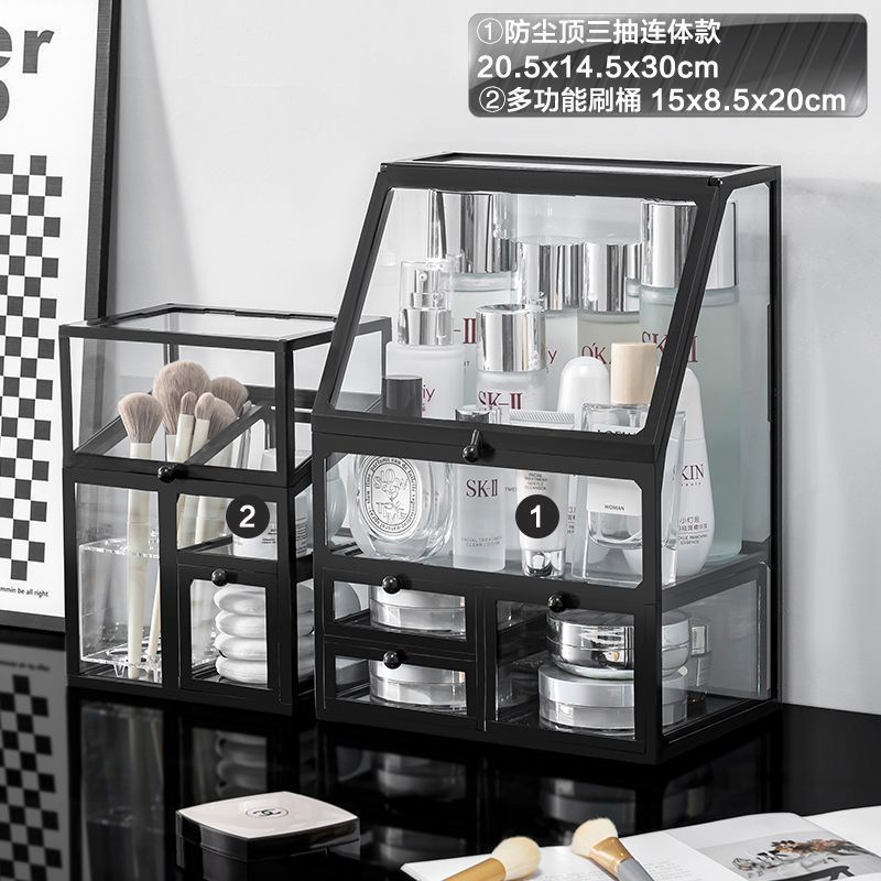 복지 검은 색 결합 된 3 브러시 배럴 조합