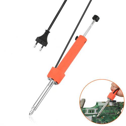 Electric hot solder absorber welding desoldering pump/soldering iron/removal soldering iron pen welding repair tool