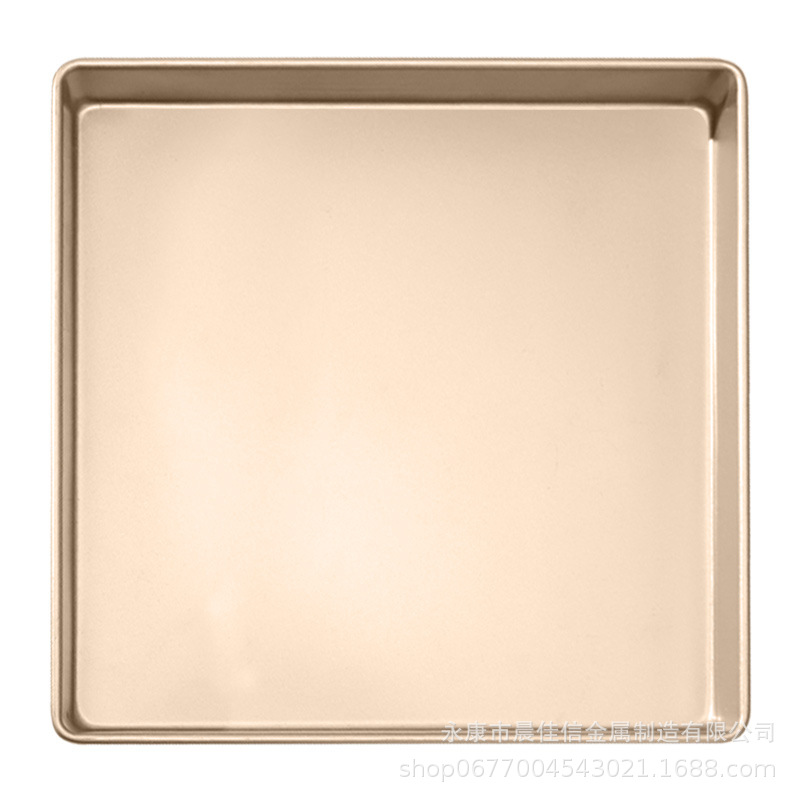 11 pulgadas de acero al carbono molde para hornear multi-funcional de galletas para hornear nougat copo de nieve crujiente antiadherente cuadrado para hornear pan image 6
