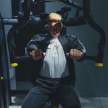 跨境肌肉健身立领开衫运动外套空气层面料轻盈柔软舒适针织拉链衫