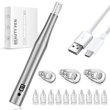 跨境亚马逊专供纳米微针导入美容仪脸部护理保养电动微晶促渗仪器