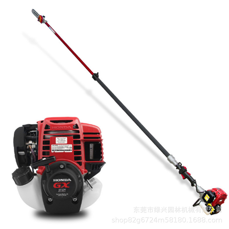本田GX35四冲程手持式伸缩款树木修枝油锯便携防震汽油机油泵