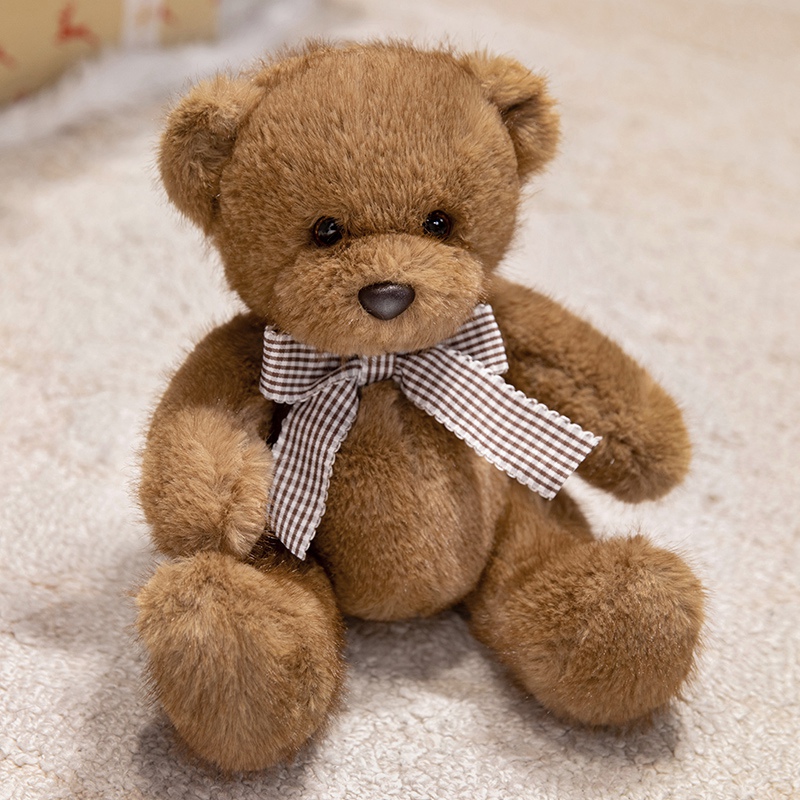 Bonito pacificador Teddy Bear muñeca muñeca de peluche muñeca de tela regalo de cumpleaños novia sorpresa de día de San Valentín