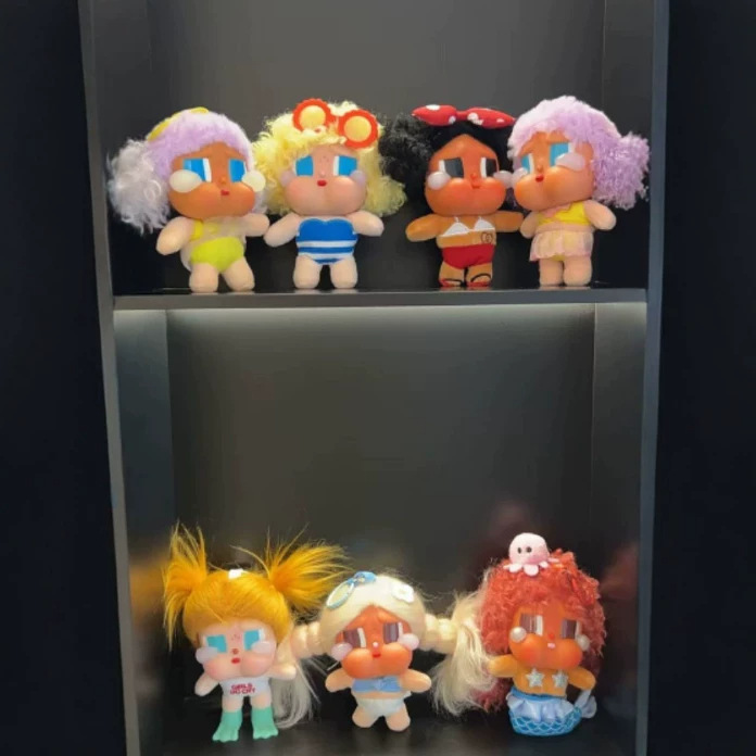 In Stock Crybaby Vacation Modeon Cry Baby Second Generation Summer Vacation Series Blind Box Vinyl Plush Toy