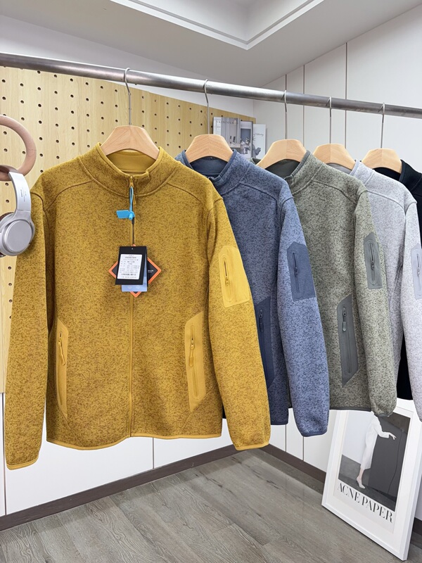 Outdoor Sports Stand-Up Collar Warm Fleece Jacket Men's and Women's Jacket Liner Autumn and Winter Knitted Fleece Sweatshirt Jacket