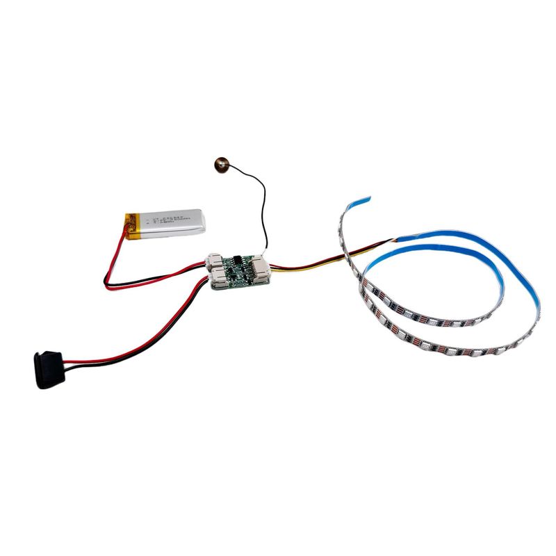 5V5宽RGB电源板氛围小夜灯触摸充电款调光工艺品玩具专用彩光|undefined