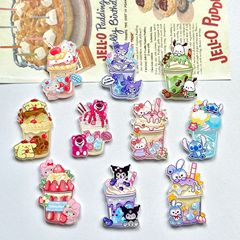アニメかわいい超萌えアイスクリームサンリオパッチdiyヘアピンブローチバッジ冷蔵庫にアクセサリーの小物を貼る