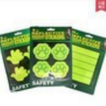 Mochila de ciclismo Linda serie multiusos parche reflectante cara sonriente pegatina adhesiva súper reflectante