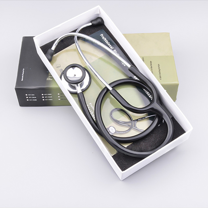 医疗医院诊断经典双用听诊器学生医生双管双头听诊器stethoscope|undefined