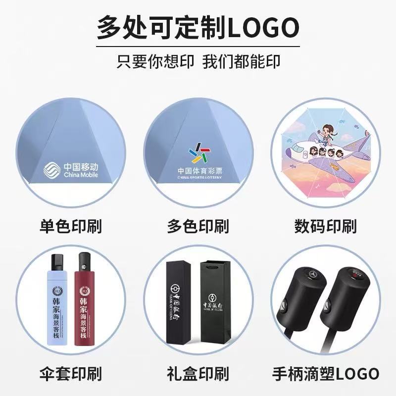 Paraguas personalizados paraguas plegables automáticos grandes para aumentar el refuerzo de paraguas solares para sol y lluvia paraguas al por mayor