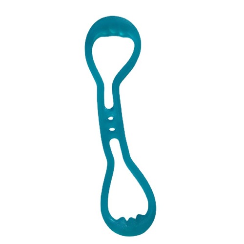 TPE 8-character tension rope silicone 8-character tensioner elastic yoga shoulder opening and chest expansion home fitness tool elastic rope