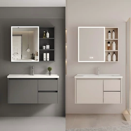 浴室柜;镜柜/镜台;洗衣机组合柜