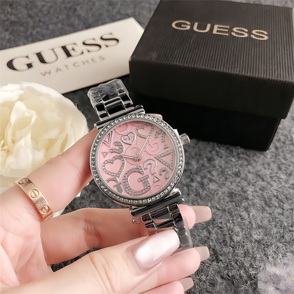 2024 New Style Personality Pattern Steel Band Fashion Small Round Watch Design Sense Temperament Niche Women's All-match Quartz Watch