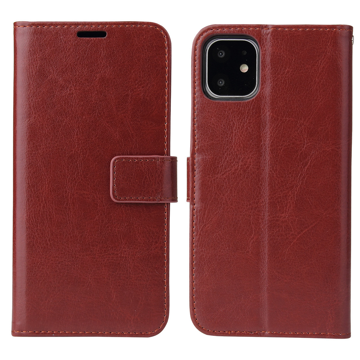Compatible IPhone 15 Case IPhone11/12/13/14 Protective Leather 16 Flip Cover 14 Pro Men XS Max_voghion.com