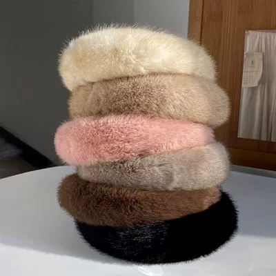 Autumn and Winter Elegant Mink: Saç üçün rezinlər