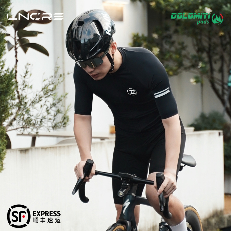 Hunting Speed Summer Short-Sleeve Cycling Jersey Bib Shorts Cycling Pants Mountain Road Bike Cycling Set Equipment
