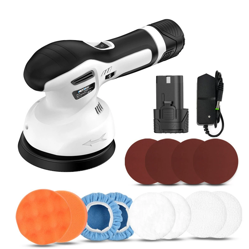 110V мощный автомобиль уксус машина полировальная машина литиевая электрическая шлифовальная глазурь для красоты портативный автомобиль двойного назначения