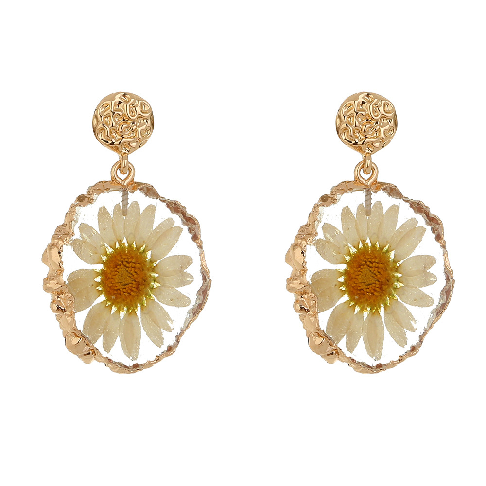 New Fashion Style Flower Pendant Earring display picture 1