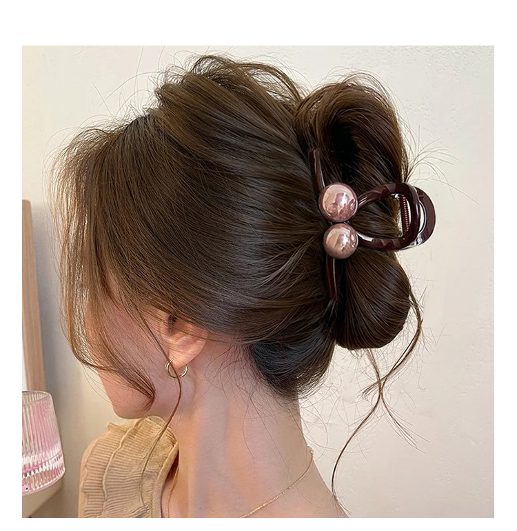 2026 elegante Haarklammer für Frauen, großes Volumen, Haarnadel für den Hinterkopf, mittlere Haarklemme Haiformat, Haarklemme