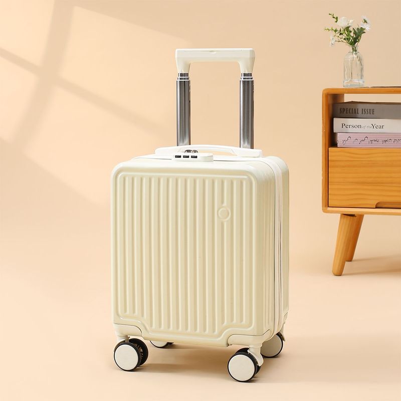 春秋航空搭乗スーツケース学生旅行スーツケース小さなスーツケース 14inch 搭乗トロリーケース小さなパスワードボックス|undefined