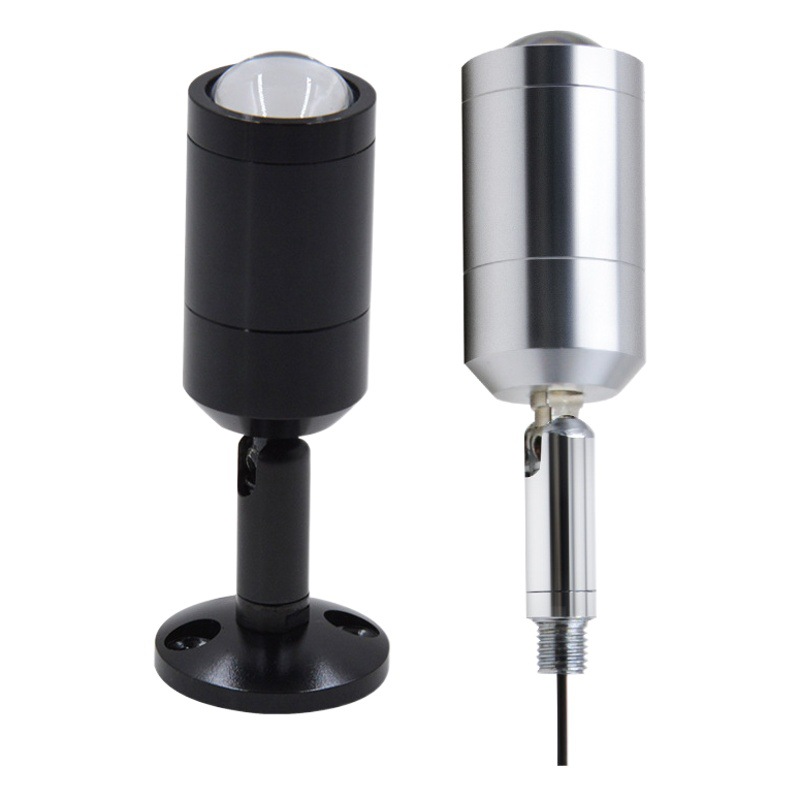 1W3W gabinete de vidrio gabinete modelo escaparate de la joyería columna proyector de la lámpara vitrina pequeño proyector universal 12V24V220V