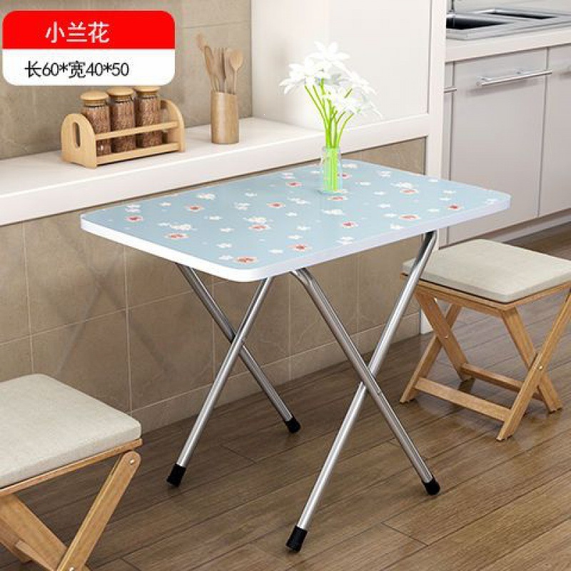 Fábrica de venta directa mesa plegable mesa de comedor plegable dormitorio mesa de estudio dormitorio mesa de comedor casera mesa al aire libre