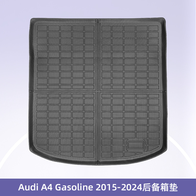 Europa para Audi A4 2015 - 2024 combustible 3D todo el tiempo material TPE cojín de piso para automóviles