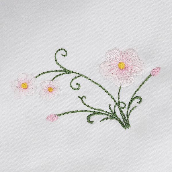 コンピュータ刺繍ロゴナプキン布熱転写加工カスタム植物口布 DIY パターンメーカー茶タオル|undefined