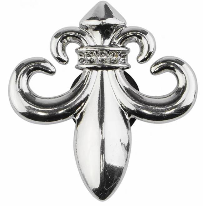 2023 nuevo centro comercial mismo estilo metal agujero zapatos hebilla zapato flor DIY rhinestone tridimensional zapato hebilla Accesorios al por mayor