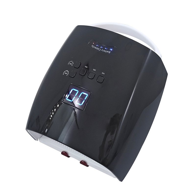 Almacenamiento eléctrico portátil máquina de belleza de uñas lámpara de fototerapia 66W lámpara de belleza de uñas carga inalámbrica LED máquina de fototerapia de belleza de uñas secadora
