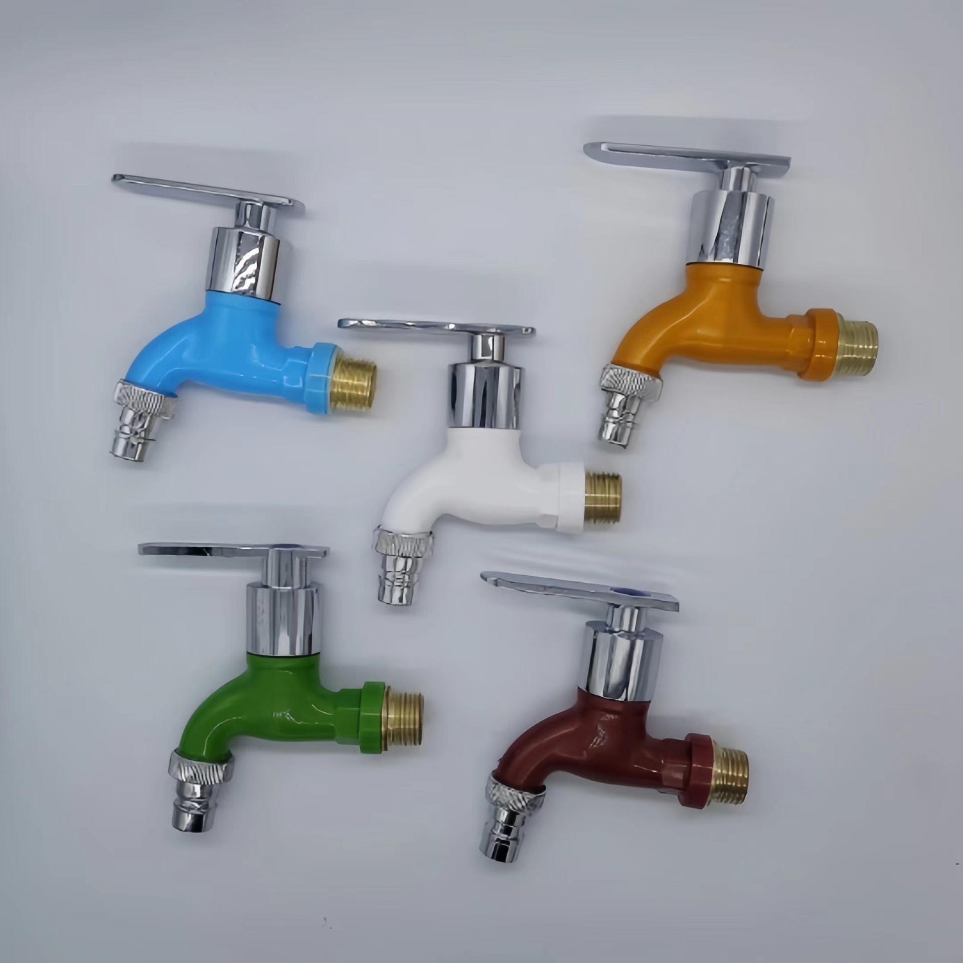 Plastic faucet, pvc faucet, 4-inch faucet, plastic faucet, PP washing machine faucet Application Scenario