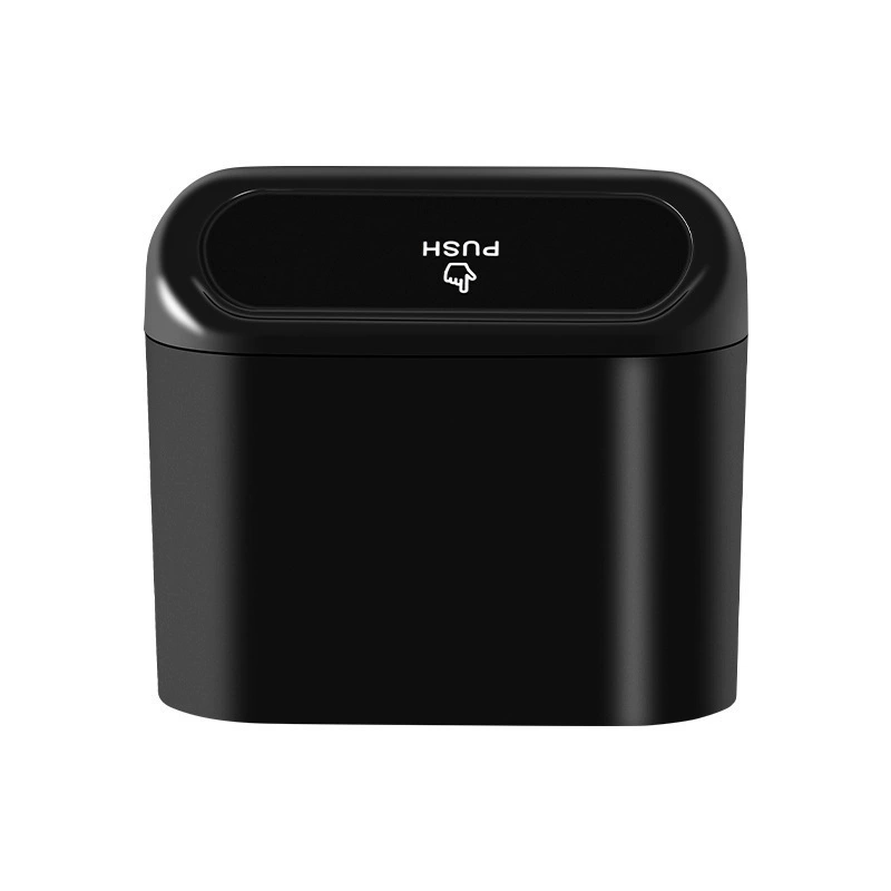 Car Trash Bin, Universal Foldable Storage Box, Plastic 1 L, Door & Backseat Mount