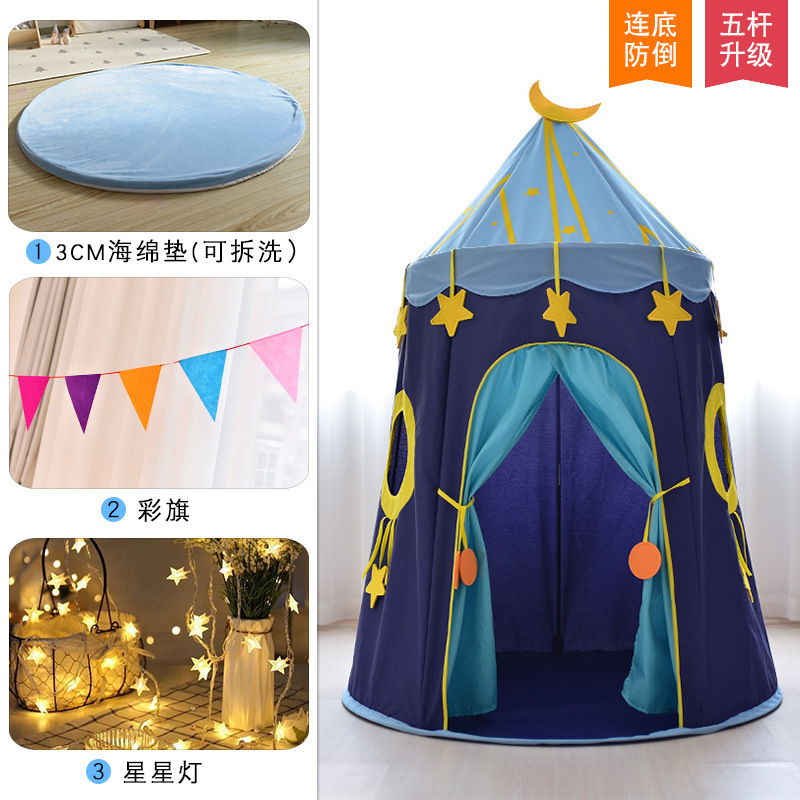 Mochila para niños tiendas de campaña Oxford casa de juegos para padres e hijos, juguetes de rastreo, libros de tela para bebés de clase A pueden morder