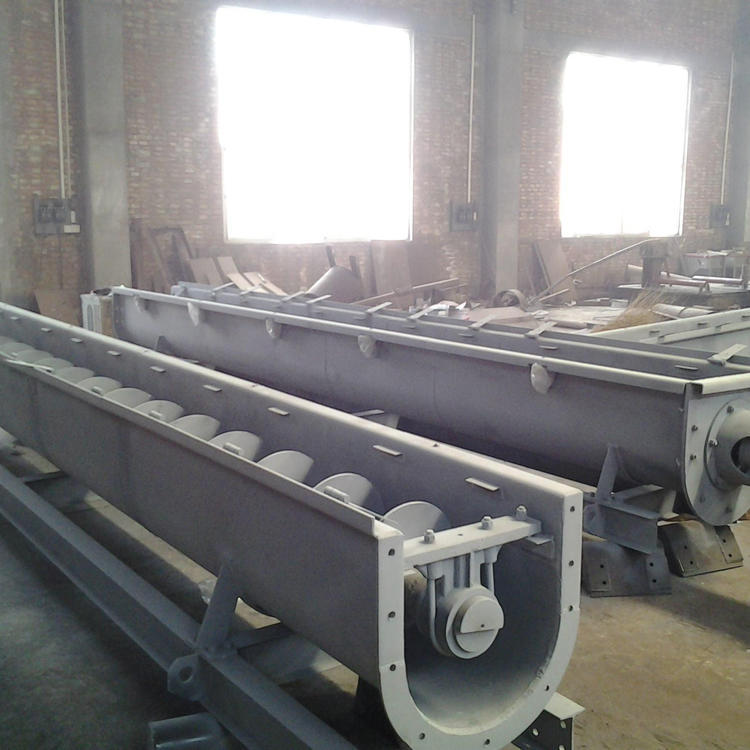 Spiral Conveyor Auger for Transporting Wood Chips and Pellets, Sealed Spiral Discharging Machine, Manufacturer Approved, Environmentally Friendly