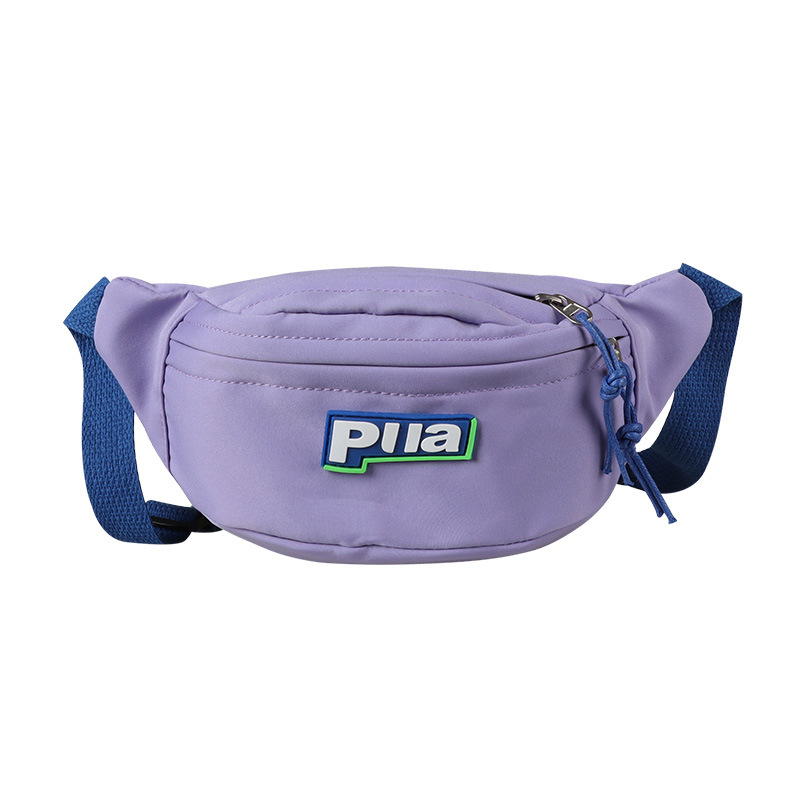 Niño de la cintura crossbody bolsa de moda niños y niñas carta lienzo pequeño pecho bolsa bebé excursión mini monedero accesorios bolsa