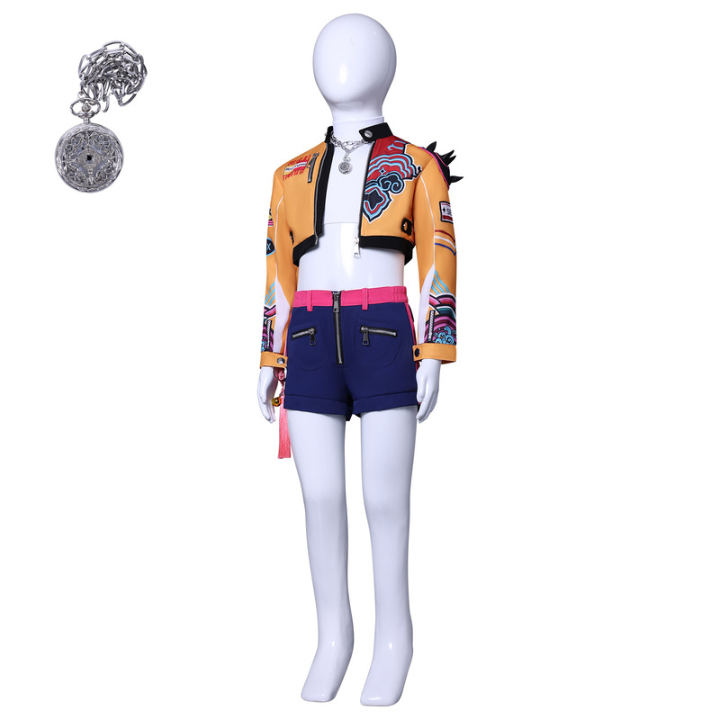 儿童款K-POP猎魔女团cos鲁米佐伊米拉儿童cos韩流巨星cosplay跨境|undefined