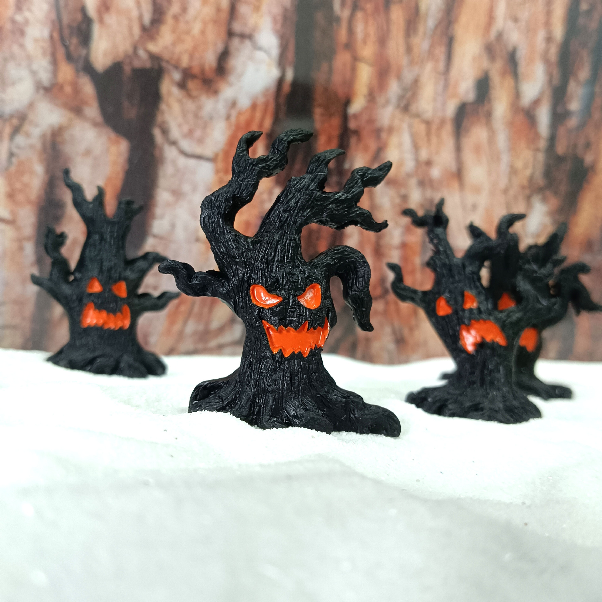 Comercio exterior transfronterizo Árbol de micropaisaje Árbol de hadas Decoración de resina mágica Escena de Halloween Accesorios de decoración Espíritu de árbol