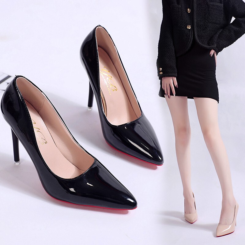 Pointed Toe Pumps for Women 2025 New Women's Shoes Spring and Summer European and American Style Large Size High Heels Women's Stiletto Work Shoes for Women Pointed Toe Pumps for Women 2025 New Women's Shoes Spring and Summer European and American Style Large Size High Heels Women's Stiletto Work Shoes for Women
