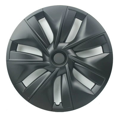 Suitable for Tesla ModelY Edition | Hub cover - 19y-old-style-edged-model-matt-black-single-wheel-hub-cap-on-the-left-note-the-logo-label-color-when-placing-an-order