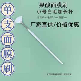 厂家直供美白脸部果酸焕肤原液刷软毛扇形面膜刷水疗刷美容院工具