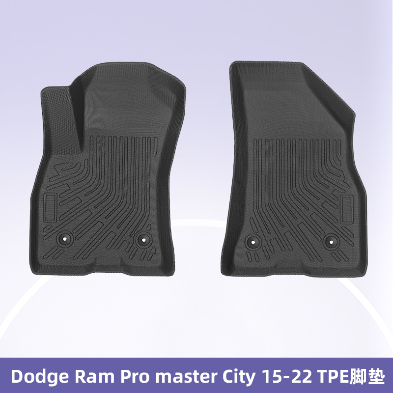 Aplicable a Dodge Ram Pro master City2015 - 2022 3D TPE para todo el tiempo