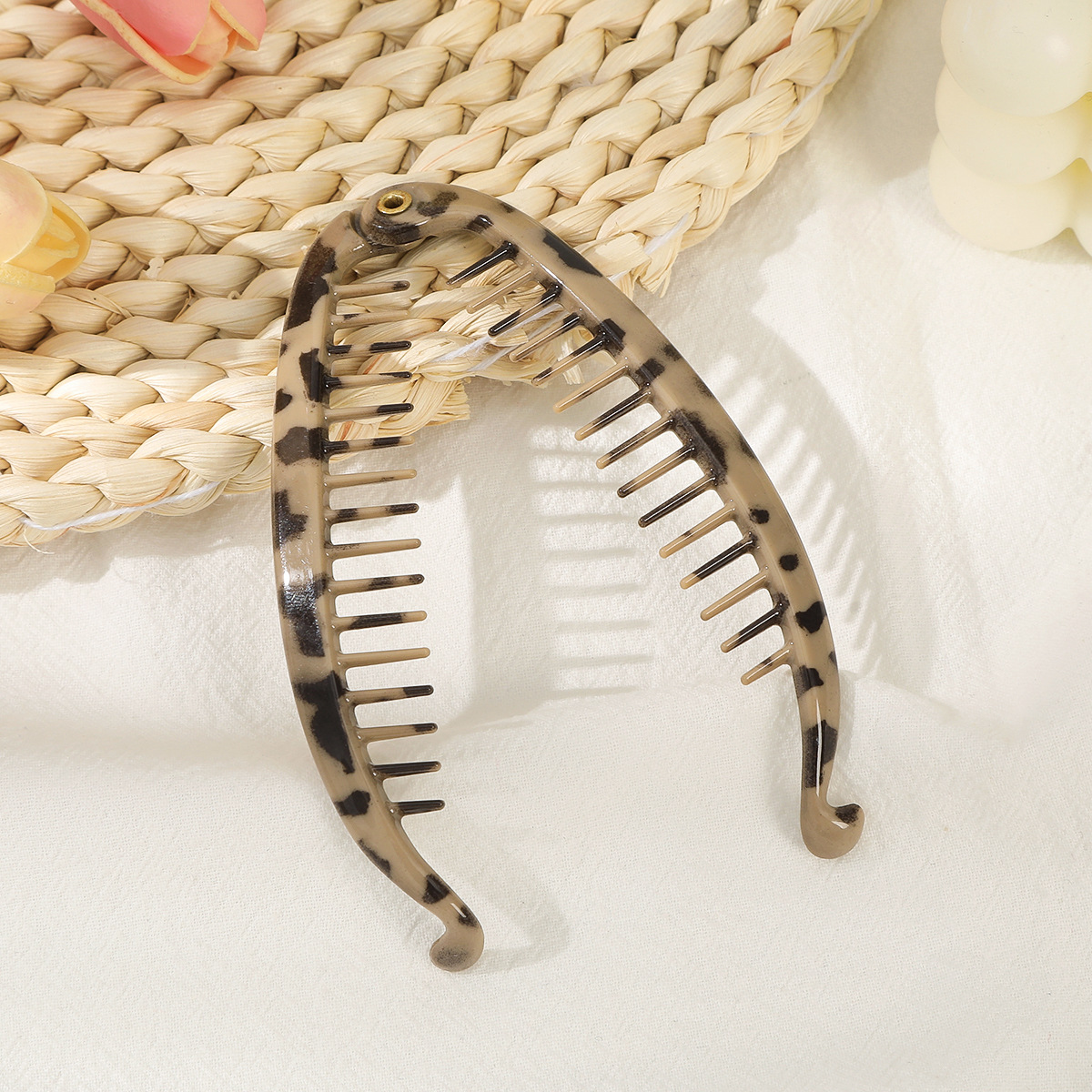 Women's Banana Clip Animal Luxurious Romantic Beach Synthetic Resin Resin Printing And Dyeing Handmade Hair Clip Headwear display picture 9