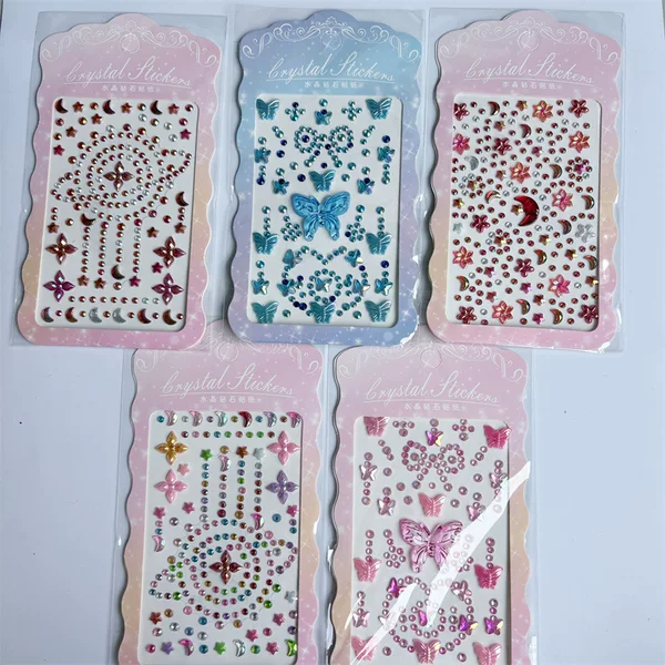 Mobile phone computer decorative diamond stickers sequins handmade diy jewelry accessories creative small gifts Yiwu small commodity wholesale