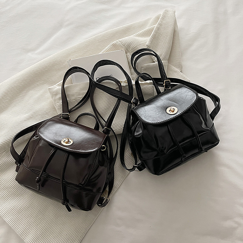 Women's Mini Backpack Retro Style For Commuting And Travel_voghion.com