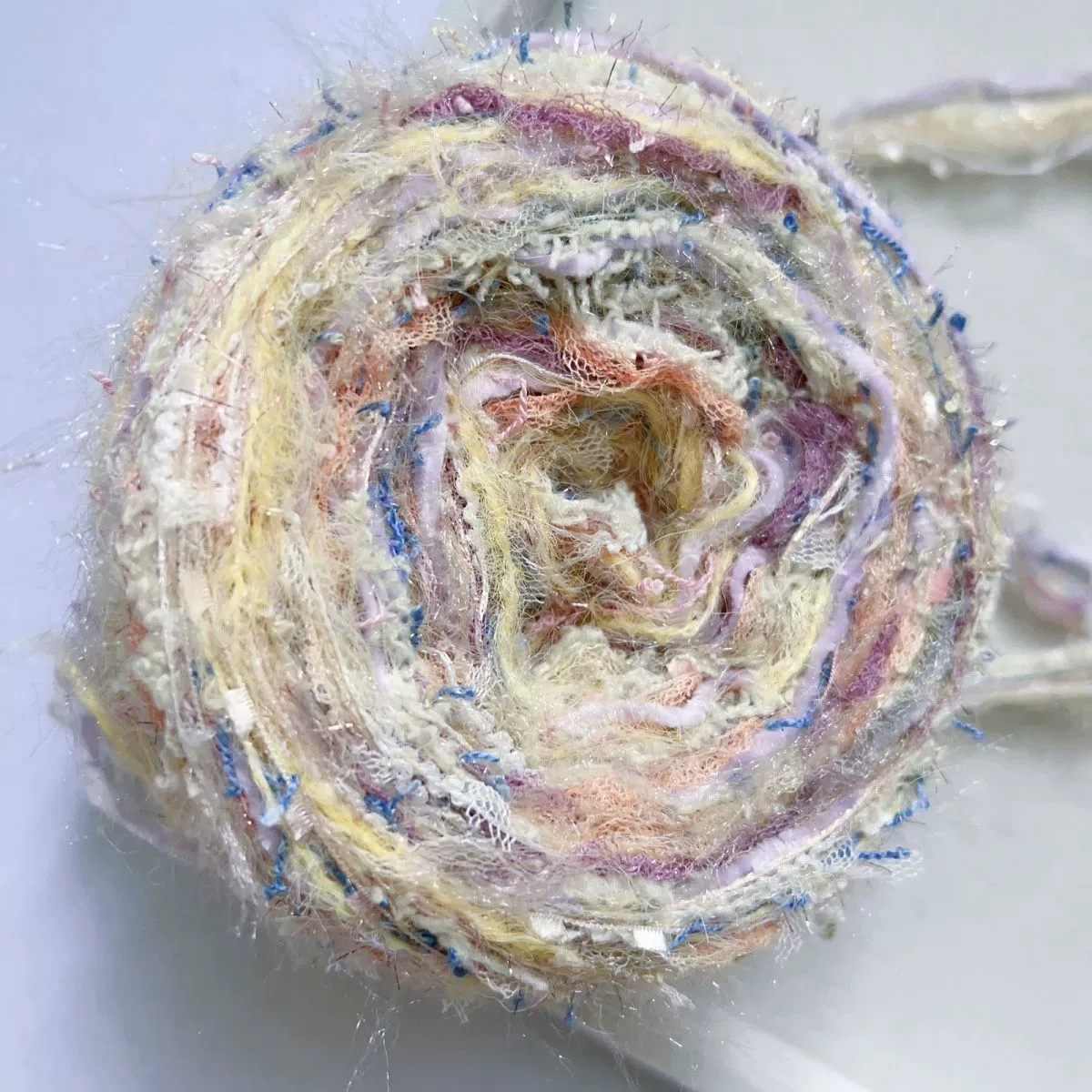 Модная пряжа Sweet Dream, смешанная вручную, для вязания своими руками, многонитевая толстая пряжа, светлый цвет, макарон, допамин, градиентное окрашивание