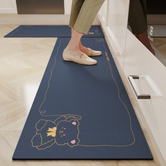 嚴選硅藻泥橡膠軟卡通可愛地毯墊浴室衛生間吸水墊耐髒水晶絨地墊